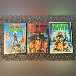 Monster House & Aliens in the Attic & Monster House DVD Set